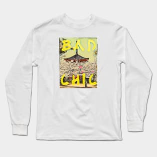 Bad Chic Cherry Blossom Long Sleeve T-Shirt